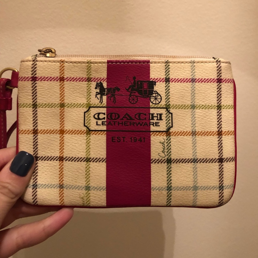 Coach wristlet
